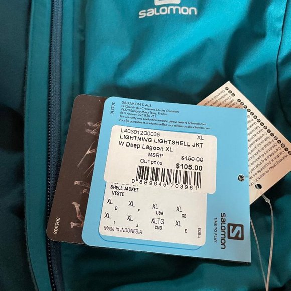 Salomon Lightning Lightshell Jacket - women's - Picture 4 of 4